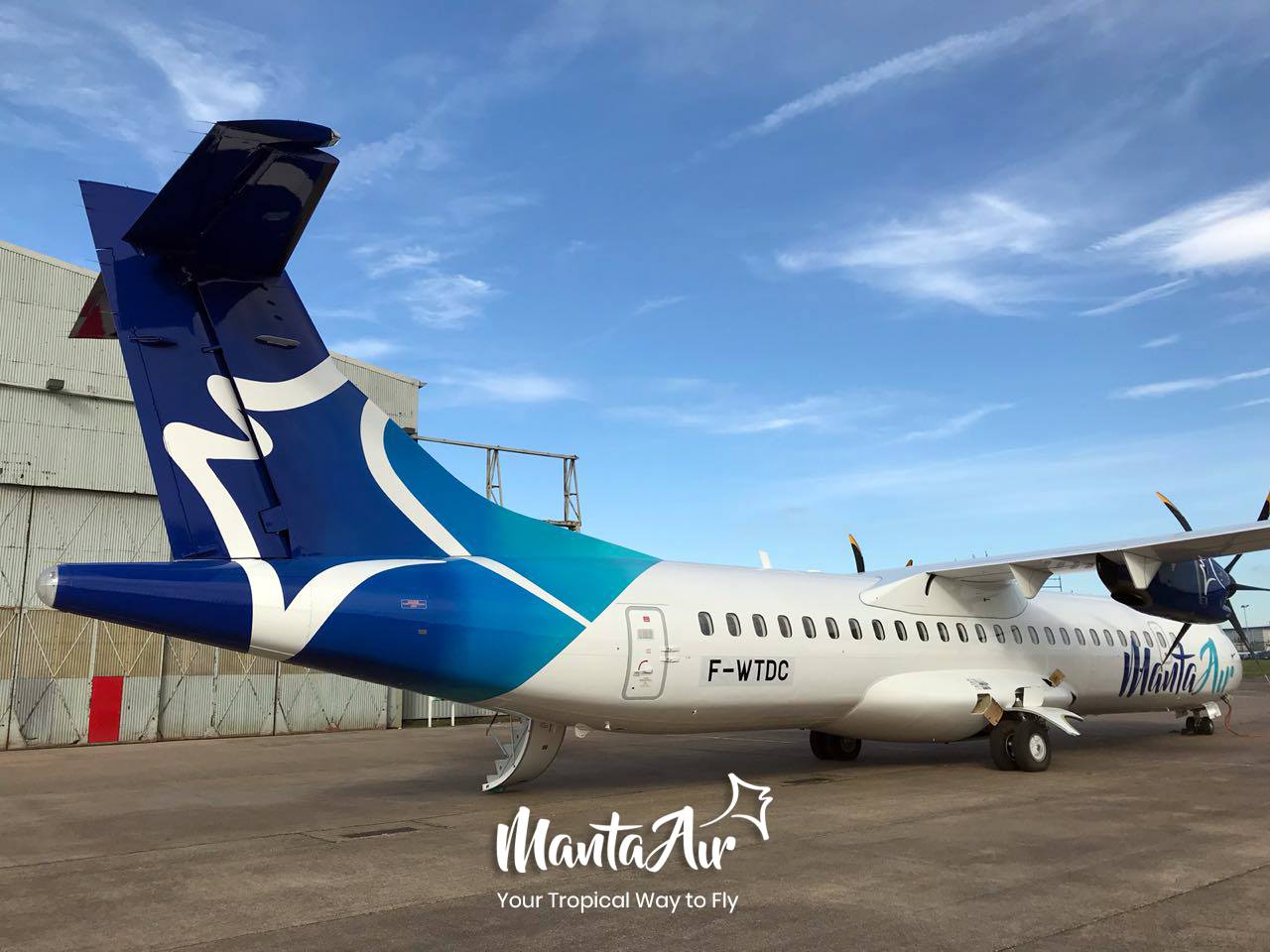 NAC Delivered One ATR 72 600 MSN 1508 To Manta Air On Lease