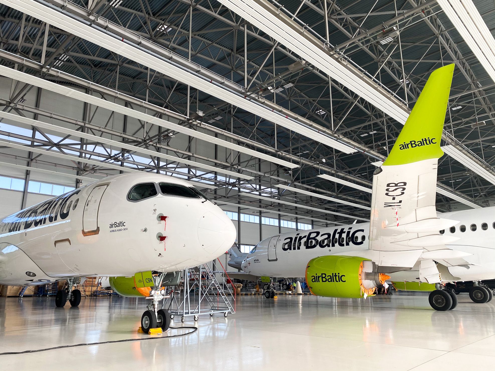 Airbaltic Has Performed Seven Airbus A C Checks