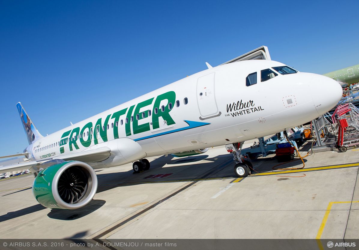 Frontier confirms order for 134 A320neo Family aircraft