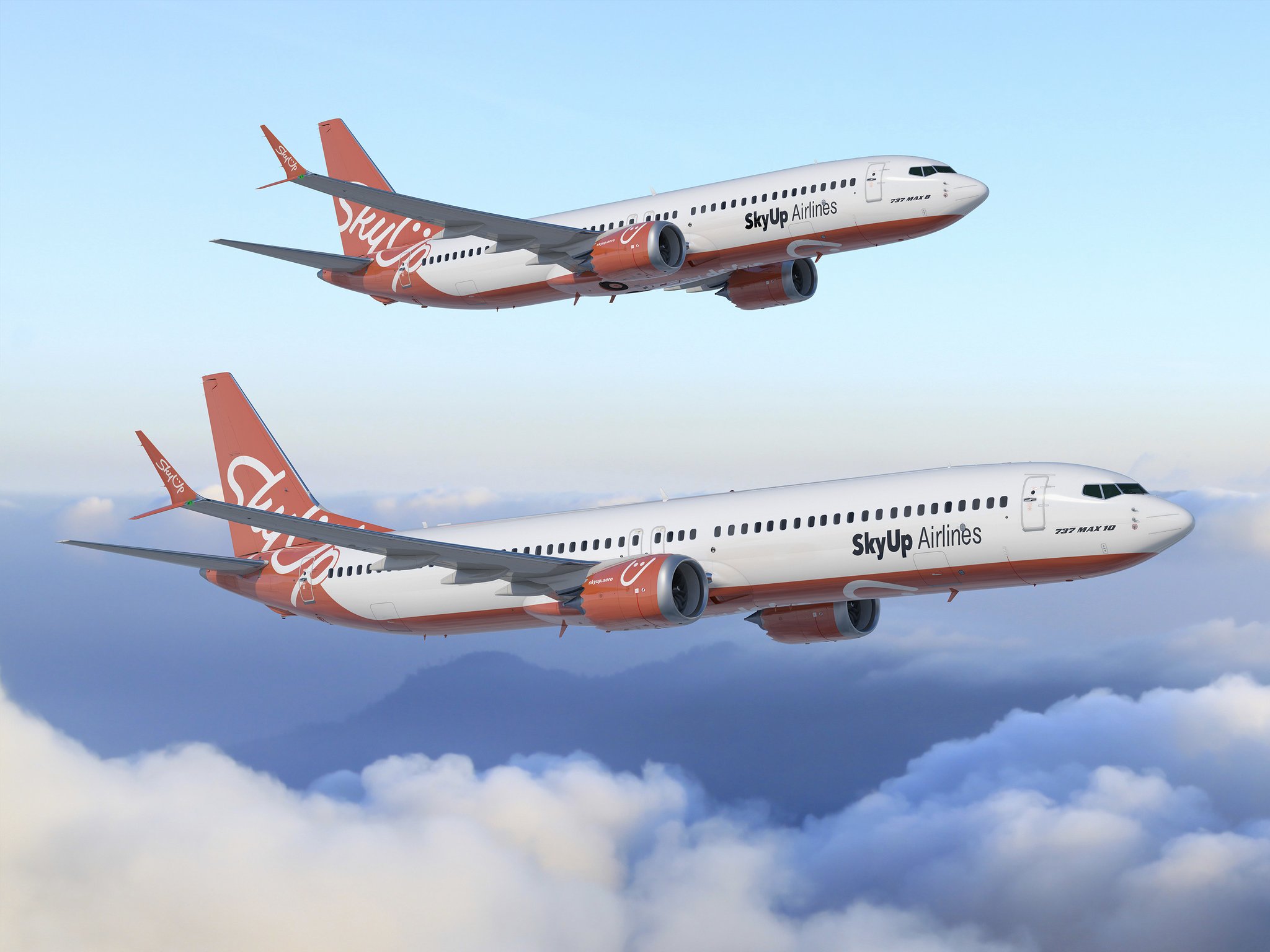 Boeing and SkyUp Airlines Firm Order for Five B737 MAX