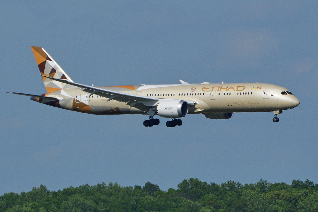 Etihad Airways To Introduce Boeing 787 Dreamliner To Barcelona