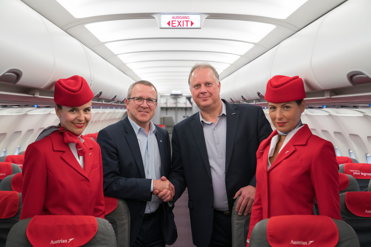 FACC performs cabin upgrade on Austrian Airlines A320 aircraft