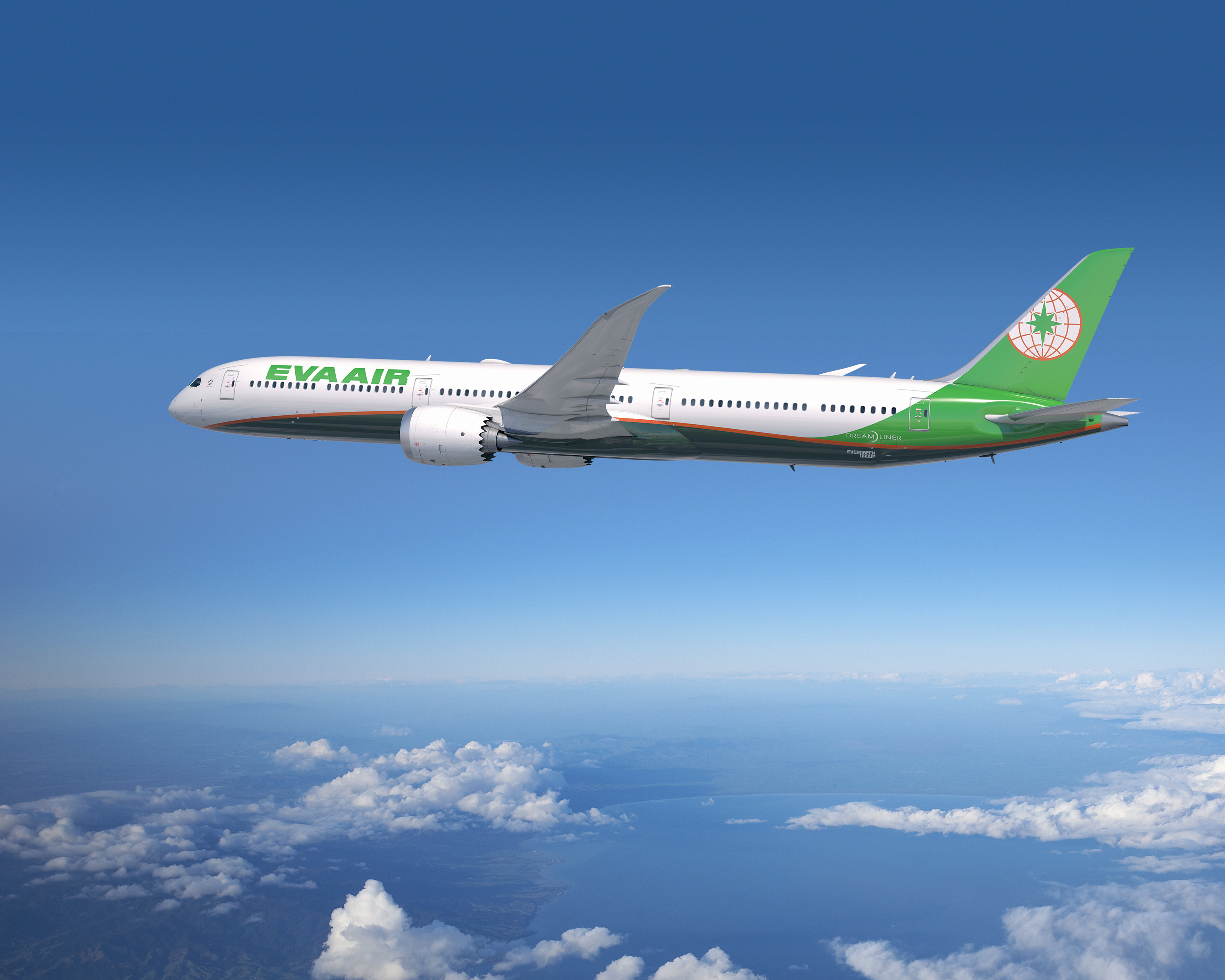 EVA Air Takes Delivery of Its First Boeing 78710 Dreamliner