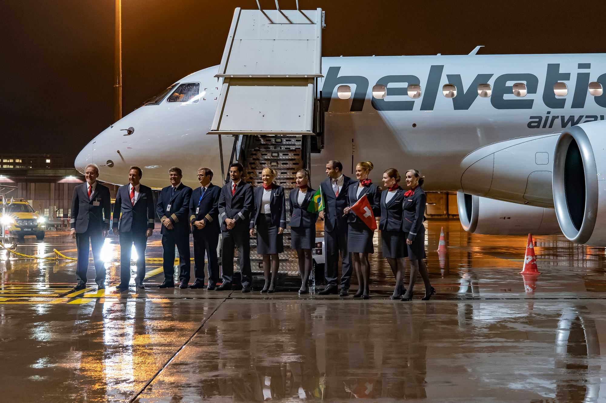 Helvetic Airways Welcomes Its First Embraer E190-E2