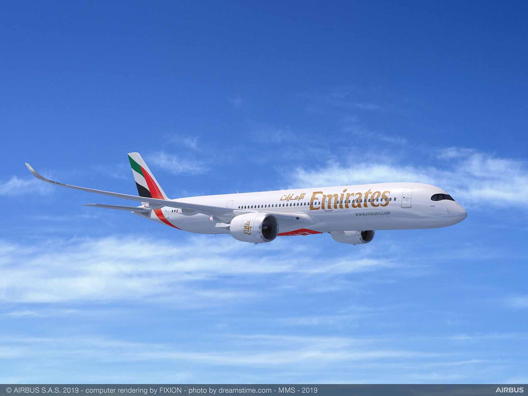 Emirates Announces Us 16 Billion Order For 50 A350 Xwbs At Dubai Airshow