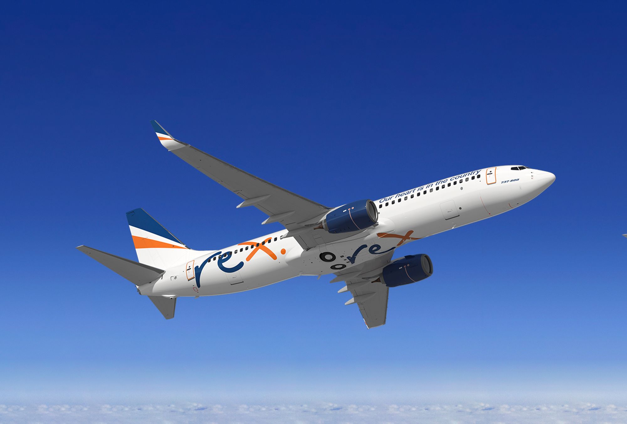 Rex To Take Delivery Of First 737-800NG In Full Airline Livery