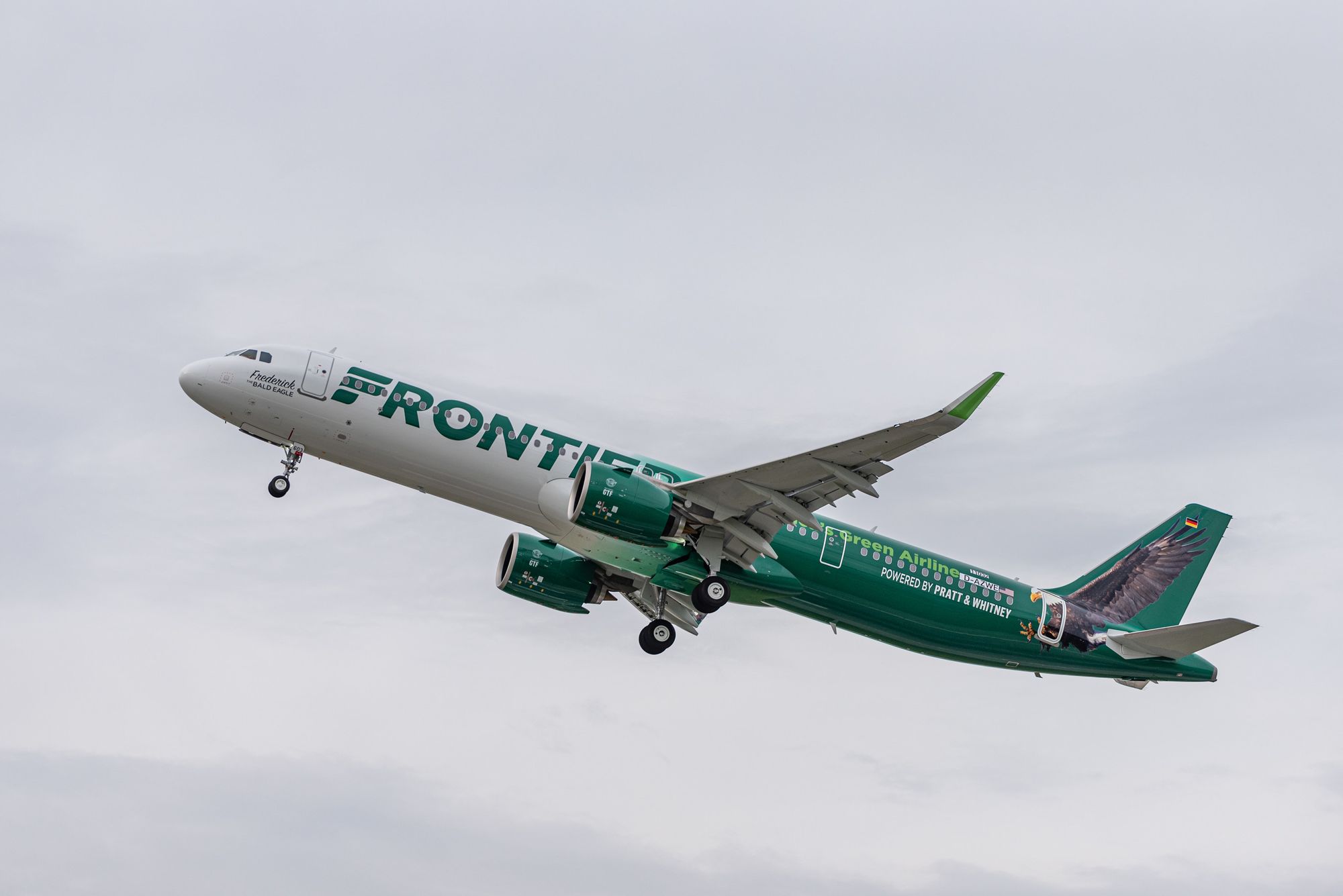 Frontier Airlines Introduces First A321neo with GTF Engines