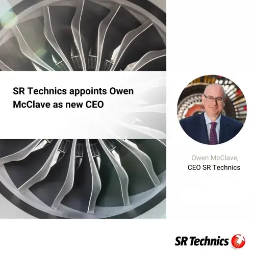 SR Technics appoints Owen McClave as new CEO