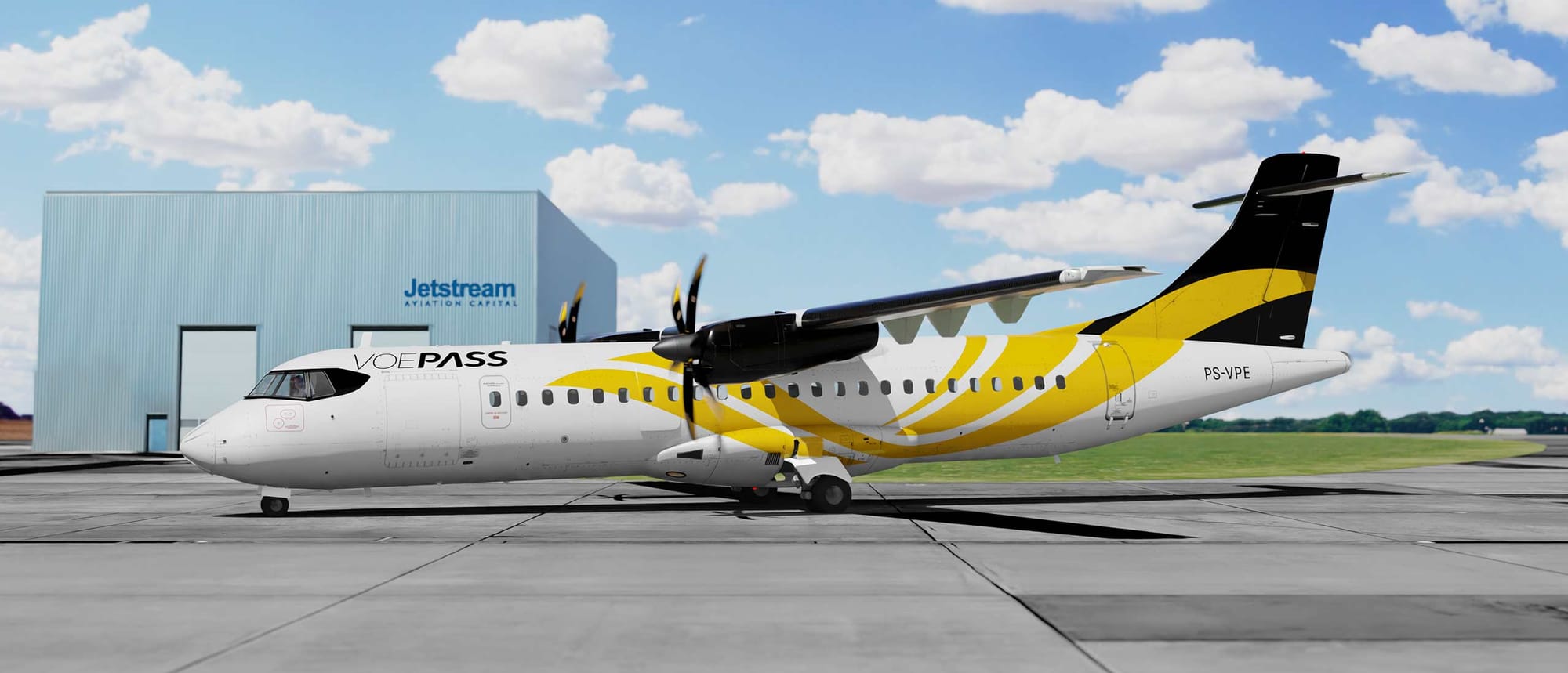 Jetstream Aviation Capital delivers ATR72 to Voepass Linhas Aereas