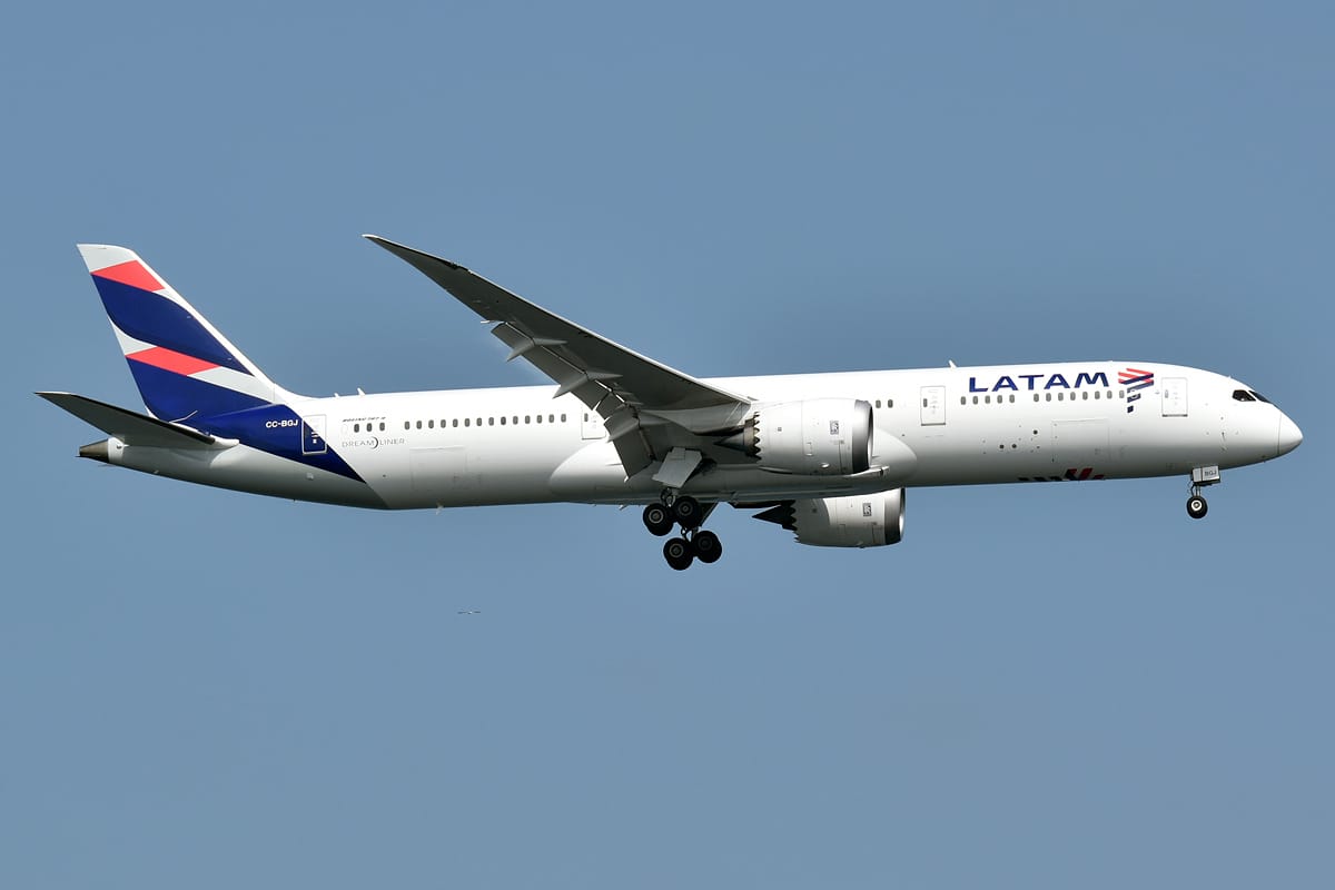 Nouvel accord de maintenance entre Joramco et LATAM Airlines.