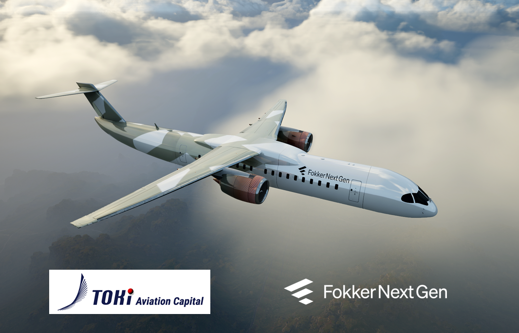 Toki Aviation Capital and Fokker Next Gen Join Forces for Sustainable Aviation Innovation in Japan