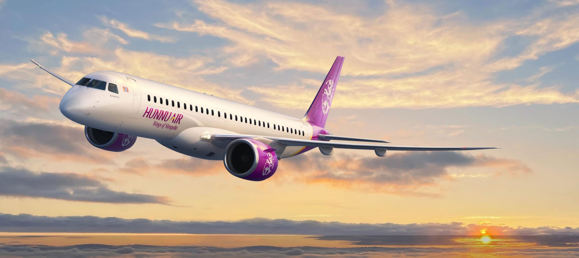 Hunnu Air to expand its fleet with two E2