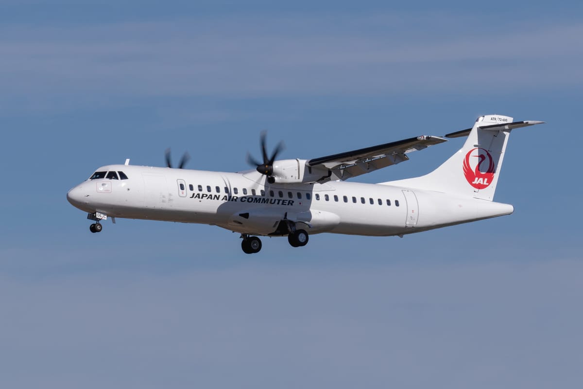 Japan Air Commuter take delivery of their first ATR 72-600