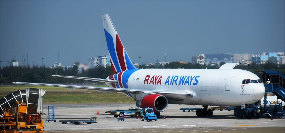 ATSG Delivers Boeing 767 Freighter To Raya Airways Of Malaysia